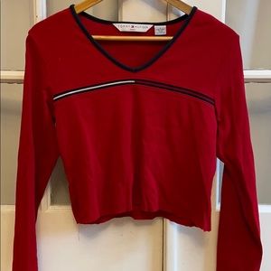 Tommy Hilfiger Long Sleeve Crop